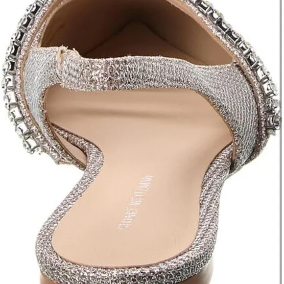 Crystaline Slingback Flat size 9.5 - Picture 3 of 4